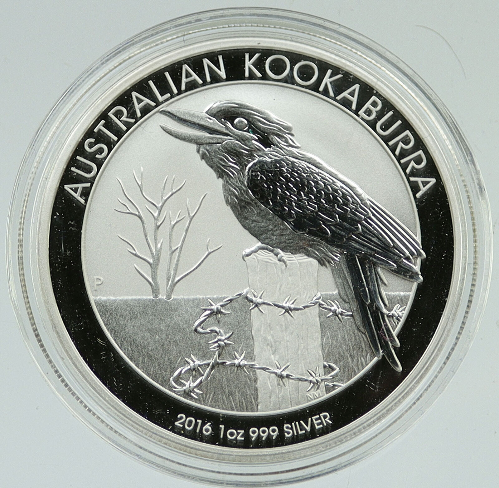 2016 AUSTRALIA Kookaburra Bird Australian 1oz Proof Silver Dollar Coin i116500