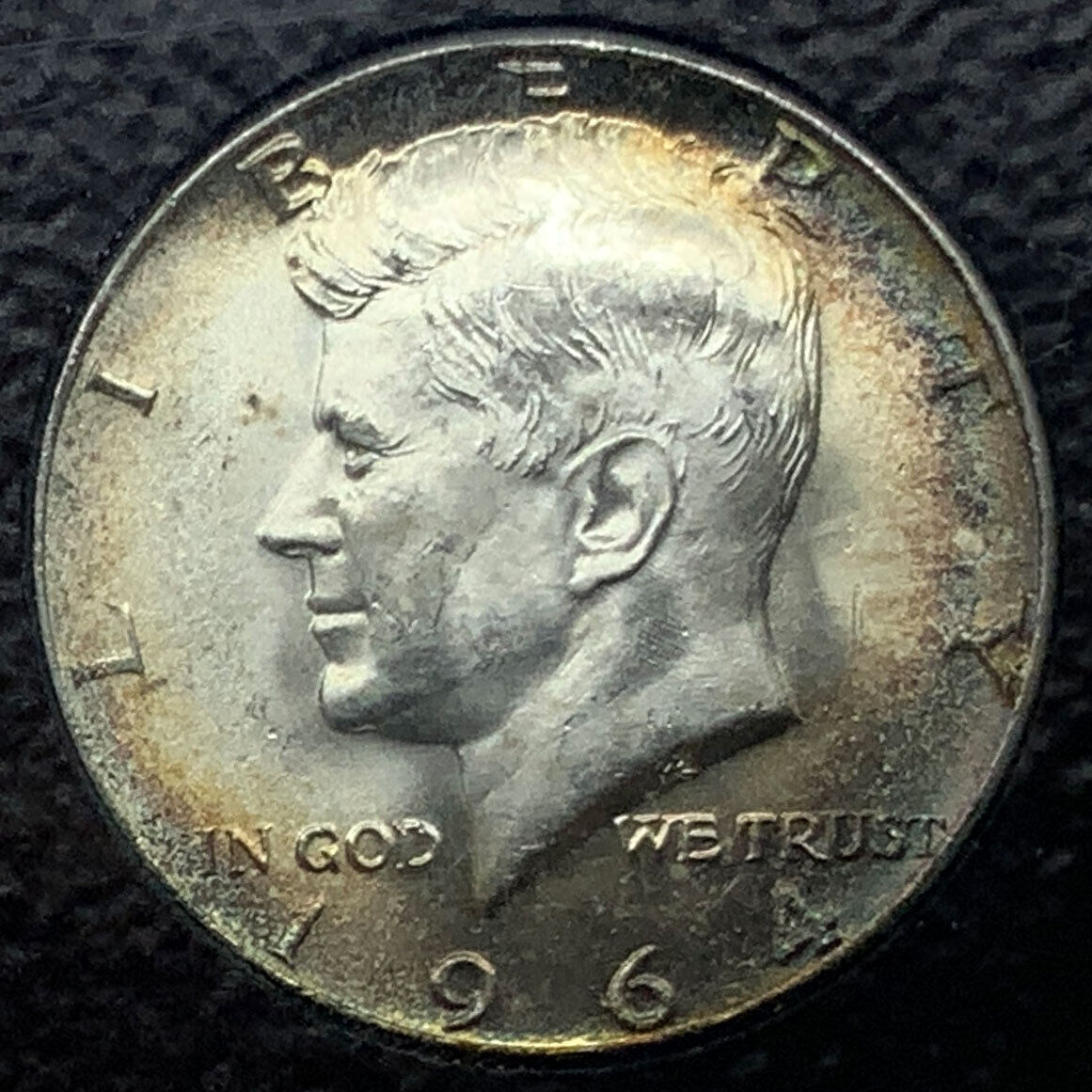 1964 P USA President JOHN F KENNEDY Vintage Silver Half Dollar US Coin i117381