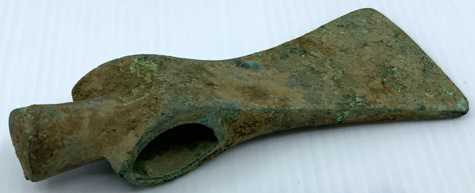 Circa 300 BC Greek Ancient Antique Authentic Artifact BATTLE AXE Head i117390