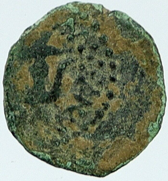 ALEXANDER JANNAEUS Biblical Jerusalem Jewish Widow's Mite Coin HEND 1153 i117243