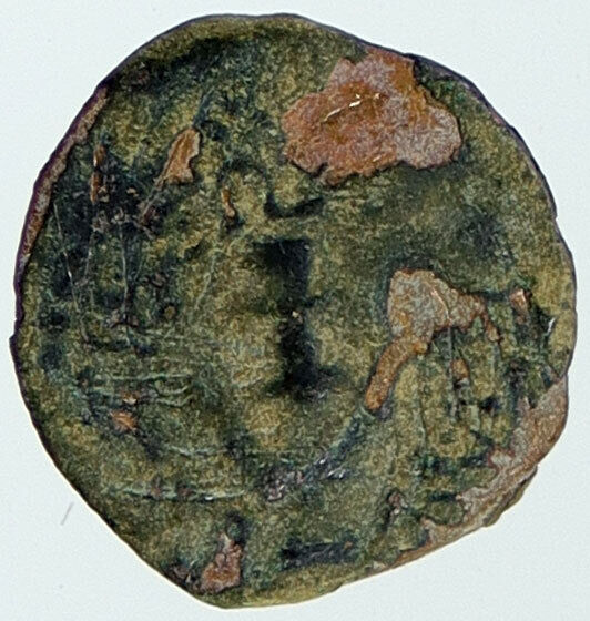 ALEXANDER JANNAEUS Biblical Jerusalem Jewish Widow's Mite Coin HEND 1153 i115763