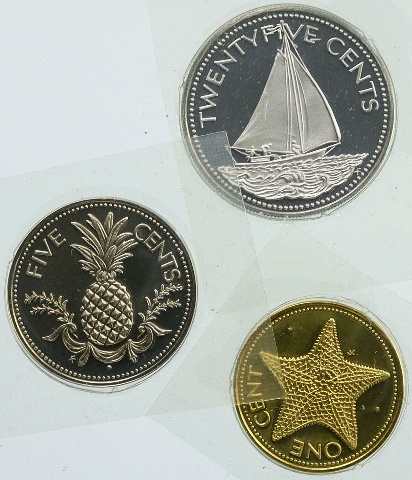 1975 JAMAICA Lot of 3 Proof WORLD COINS Authentic OLD Group DEAL GIFT i115934