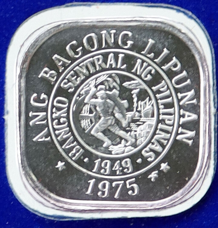 1975 PHILIPPINES Datu Chief Lapulapu of Mactan Proof 1 Sentisimo Coin i115908