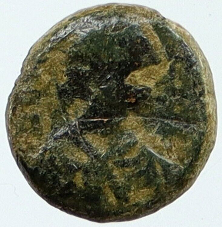 JUSTIN I & JUSTINIAN I the GREAT Antioch Pentanummium Old Byzantine Coin i115845