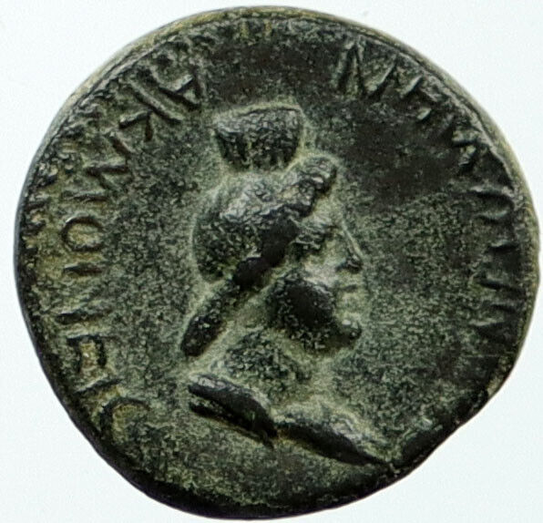 Akmoneia in Phrygia 65AD Authentic Ancient Greek Under ROMAN NERO i117985