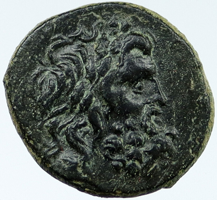 APAMEIA in PHRYGIA 88BC Genuine Original Greek Coin ZEUS Cult ARTEMIS i118011