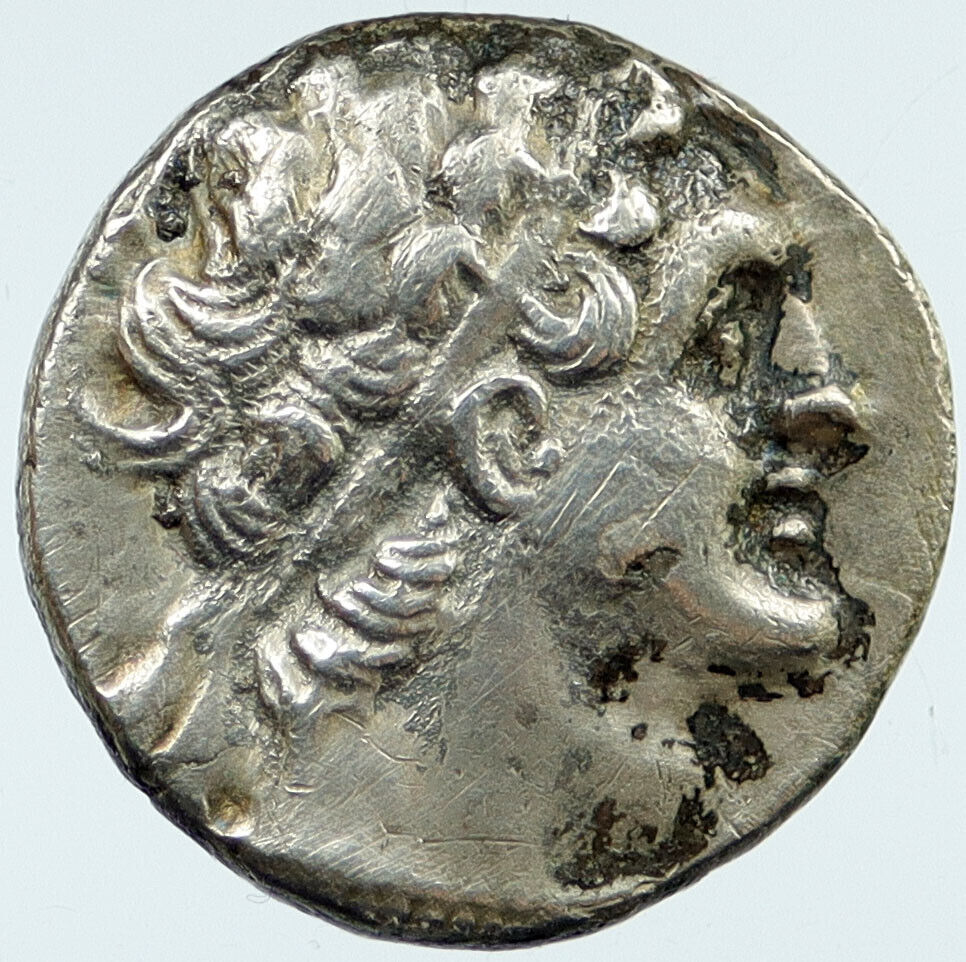 PTOLEMY VIII 141BC Egyptian King Salamis Silver Tetradrachm Greek Coin i118142