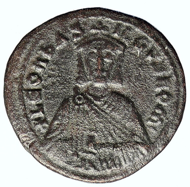 LEO VI the WISE 886AD Constantinople Follis Medieval OLD Byzantine Coin i112195