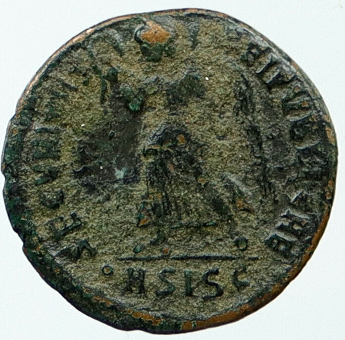 VALENS Genuine 364AD Rome Authentic Ancient OLD Roman Coin VICTORY Angel i117413