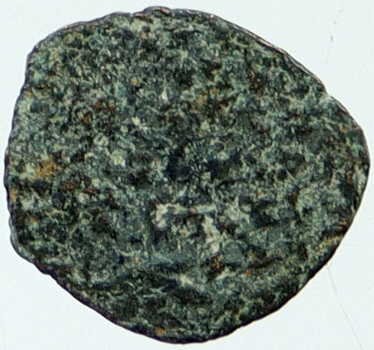 Ancient JEWISH King JANNAEUS Bible Greek TIME JERUSALEM Coin HENDIN 1145 i117504