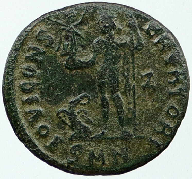 LICINIUS I Authentic Ancient 313AD Genuine Roman Coin JUPITER EAGLE i117419