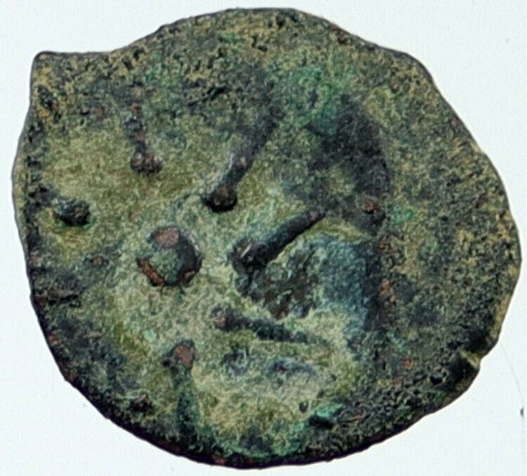 103BC Ancient Biblical Widow's Mite ALEXANDER JANNAEUS Coin HENDIN 1150 i117594