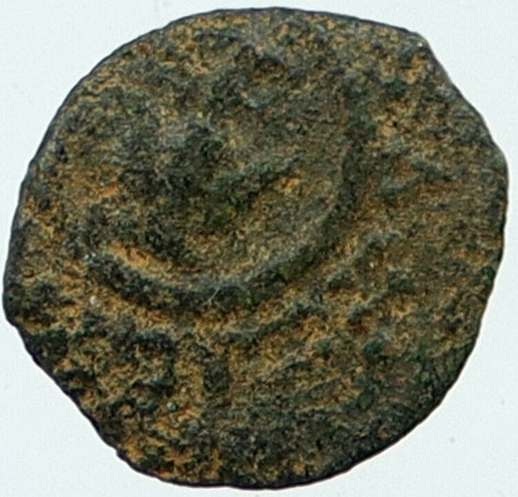 80BC Ancient Biblical Widow's Mite ALEXANDER JANNAEUS Coin HENDIN 1152 i117715