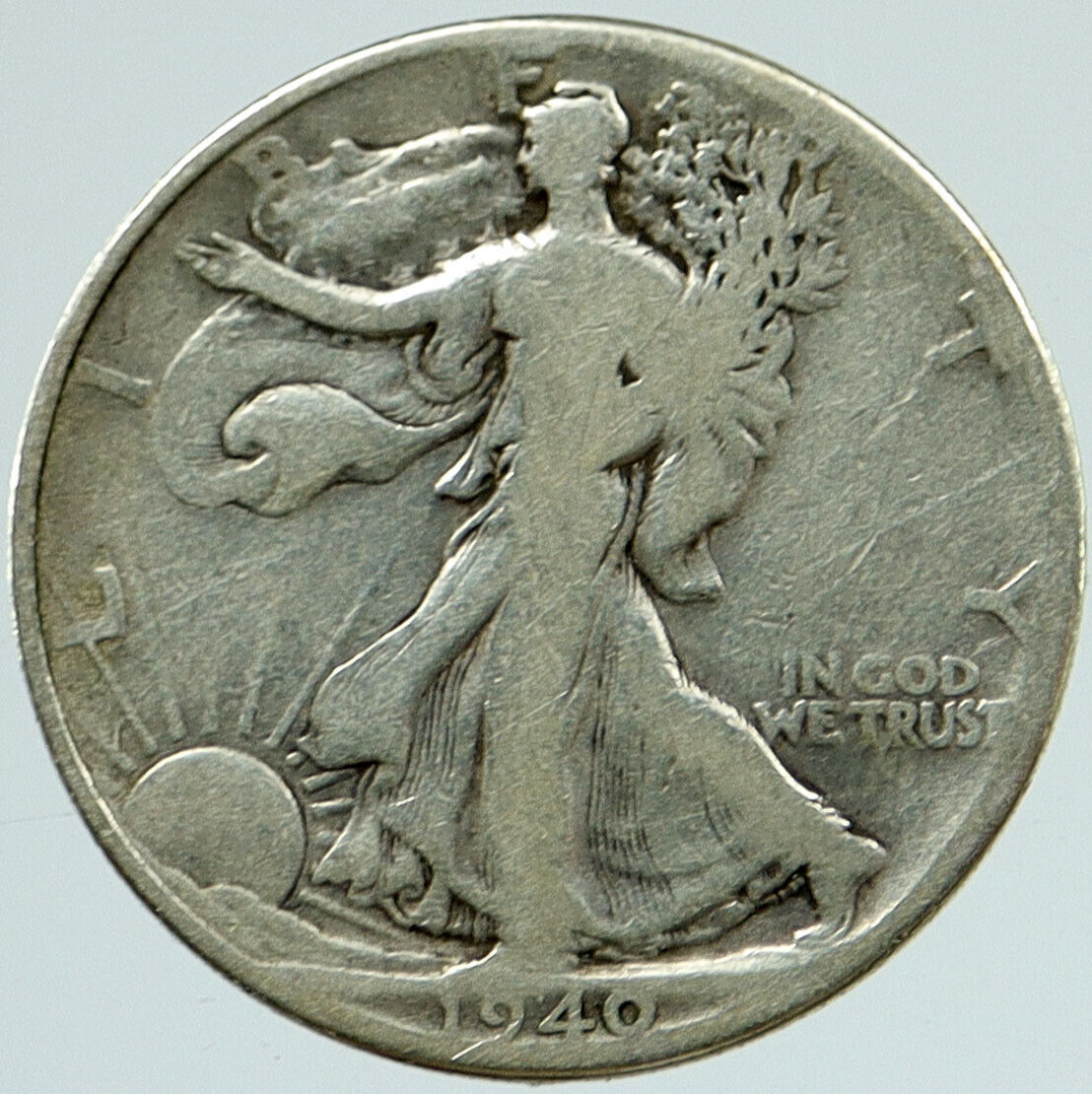 1940 P UNITED STATES US Silver WALKING LIBERTY Half Dollar Coin EAGLE i117164