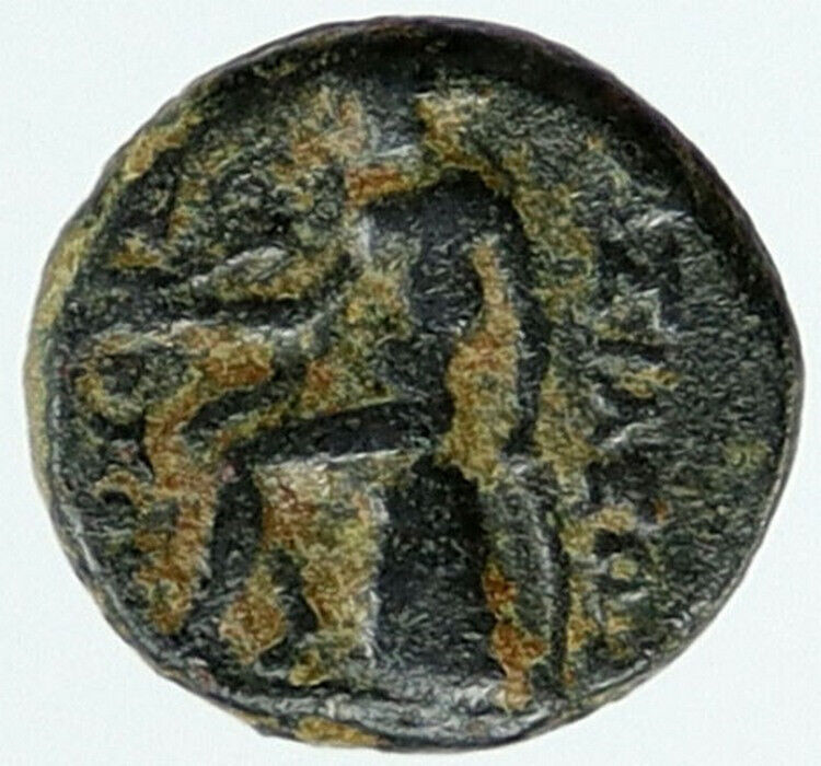 SELEUKOS III KERAUNOS 225BC Ancient Greek SELEUKID King Coin APOLLO i115513