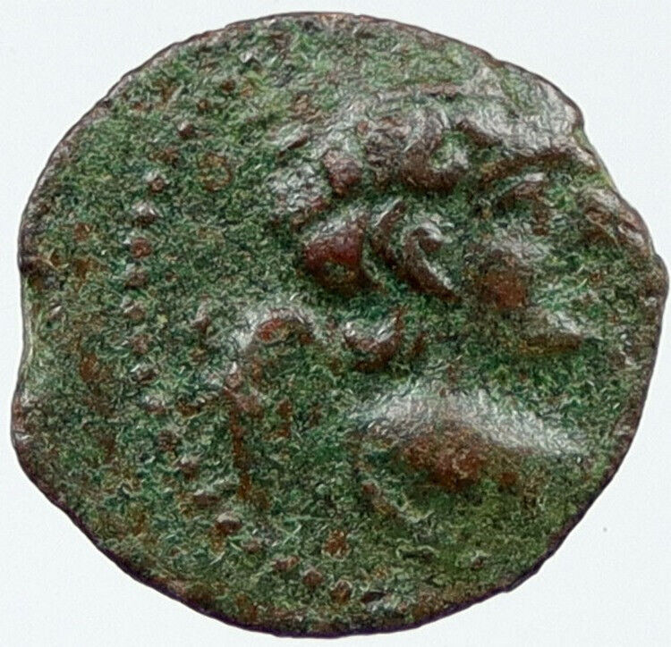 ANTIOCHOS IX Kyzikenos 108BC Seleukid Eros Nike Ancient Greek Coin Nike i115519