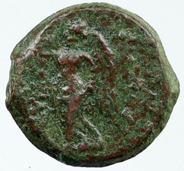 ANTIOCHOS IX Kyzikenos 108BC Seleukid Eros Nike Ancient Greek Coin Nike i115519