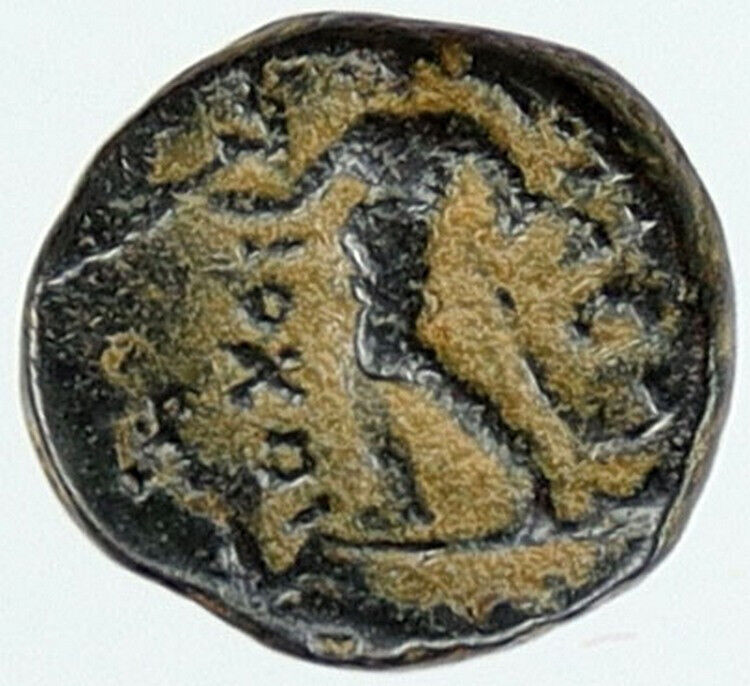 ANTIOCHOS III Megas 222BC RARE Ancient Greek SELEUKID King Coin APOLLO i115548