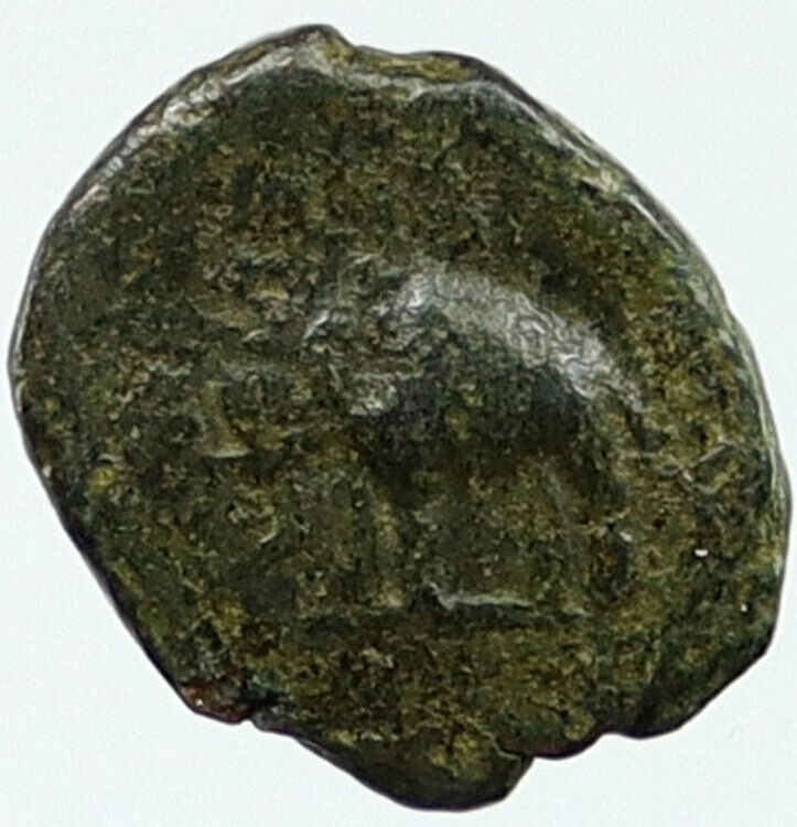 ANTIOCHOS III the GREAT - Rare R1 Ancient Greek SELEUKID Coin ELEPHANT i115560