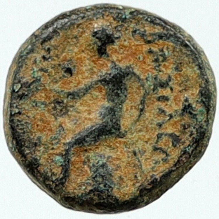 ANTIOCHUS III Seleucid Authentic ANTIQUE Ancient Old Greek Coin APOLLO i115551