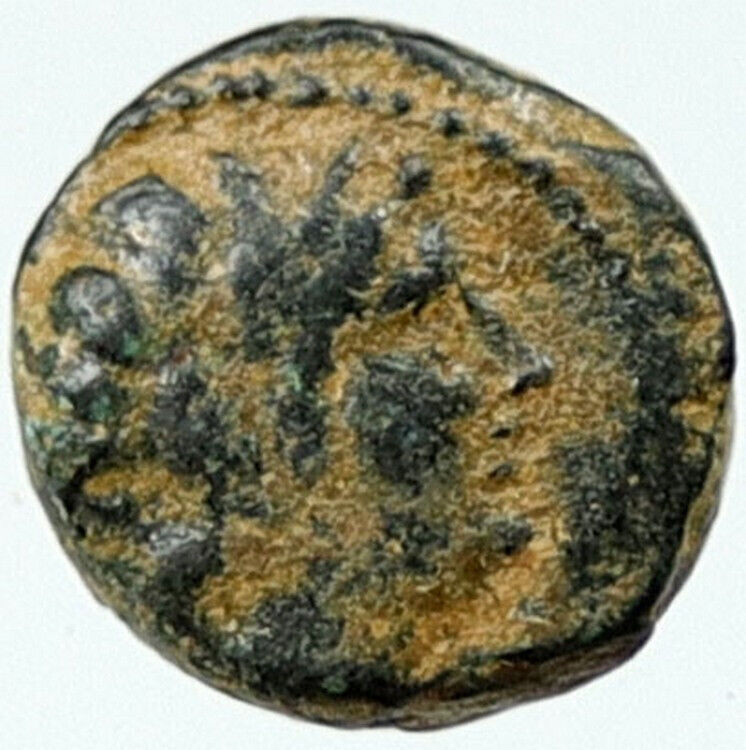 ANTIOCHOS III Megas 222BC RARE Ancient Greek SELEUKID King Coin APOLLO i115555