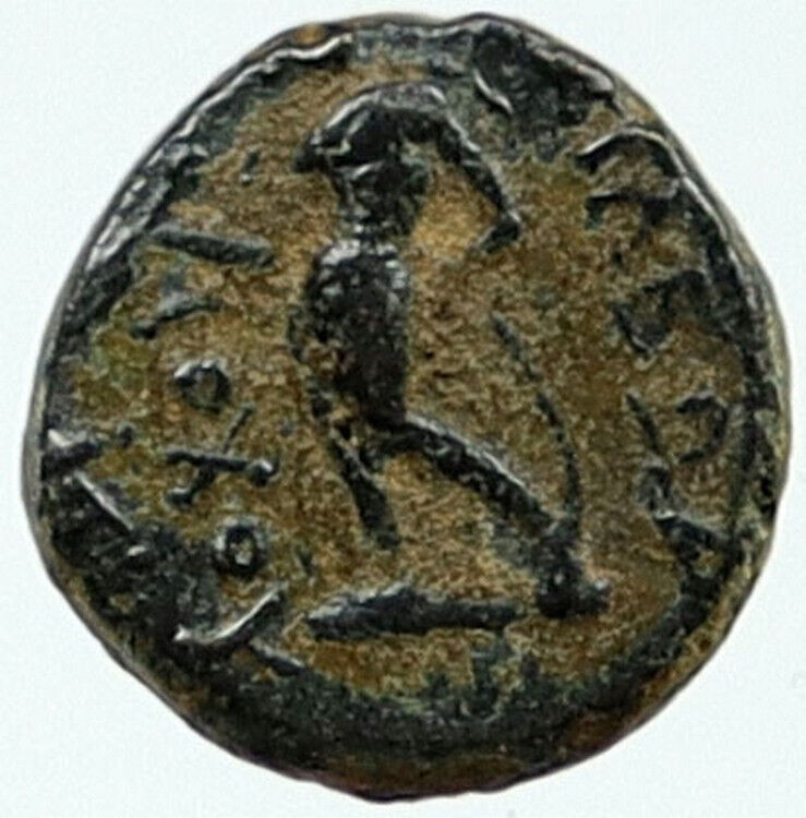 ANTIOCHOS III Megas 222BC RARE Ancient Greek SELEUKID King Coin APOLLO i115552