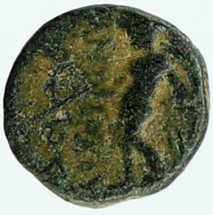 ANTIOCHOS III Megas 222BC RARE Ancient Greek SELEUKID King Coin APOLLO i115550