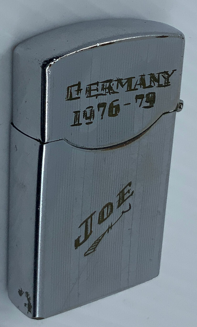 1976-79 US Military JOE Vietnam GERMANY Windproof Zenith Vintage Lighter i116018