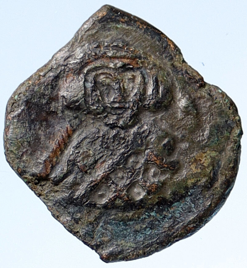 THEODOSIUS III Very RARE 715AD Syracuse Follis Ancient Byzantine Coin i115332
