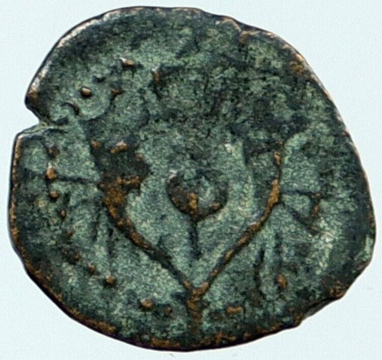 134BC Ancient Jewish KING Hyrcanus I Bible Greek Times Coin HENDIN 1141 i118238