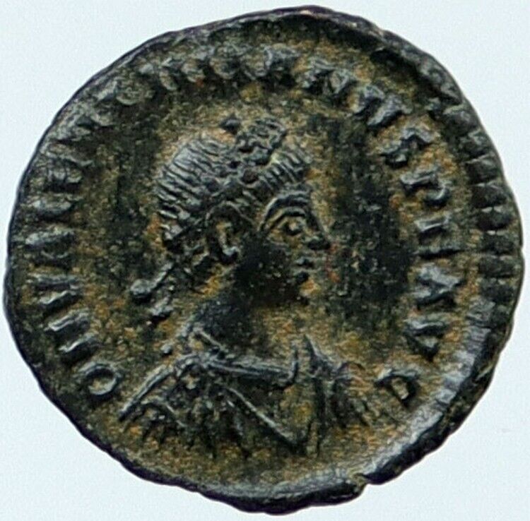 VALENTINIAN II 383AD Antioch Genuine Authentic Ancient Roman Coin i118291