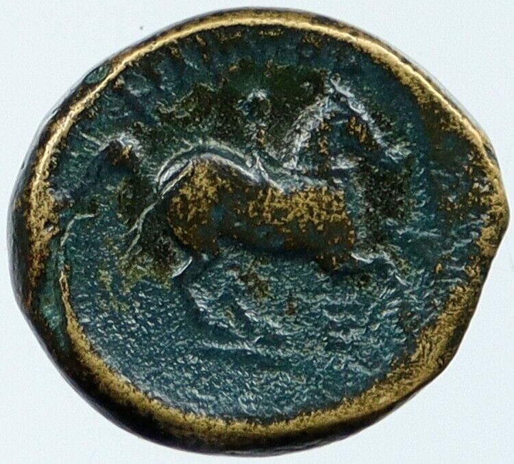 Philip II 356BC Olympic Games HORSEMAN Old Macedonia Ancient Greek Coin i118321