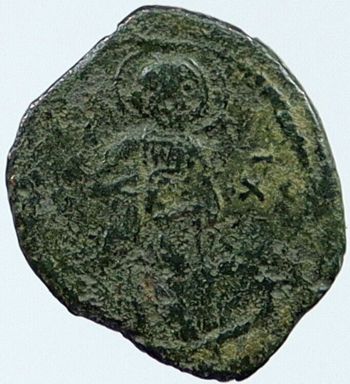 JOHN II Comnenus 1118AD Ancient Rare OLD BYZANTINE Coin JESUS CHRIST i118387