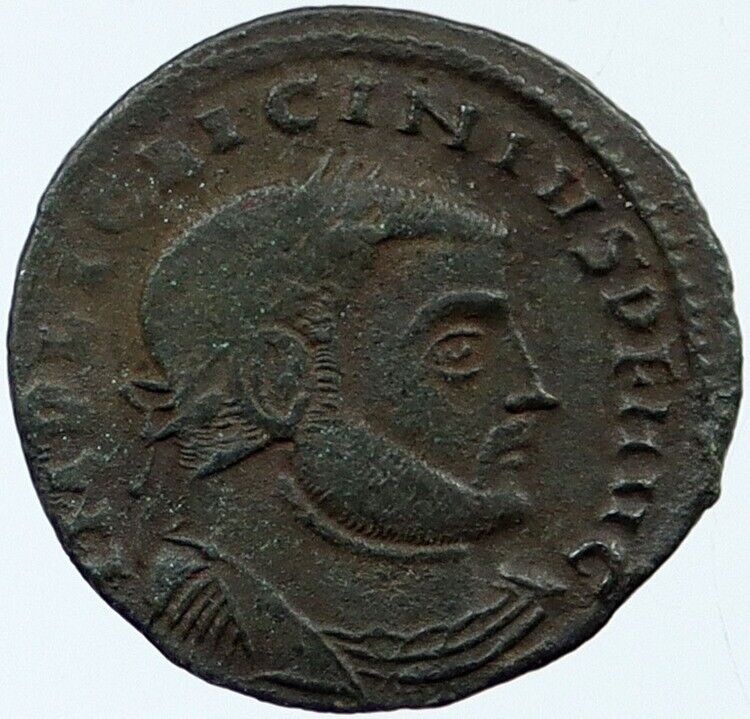 LICINIUS I Enemy Constantine the Great 312AD Ancient OLD Roman Coin ZEUS i118404