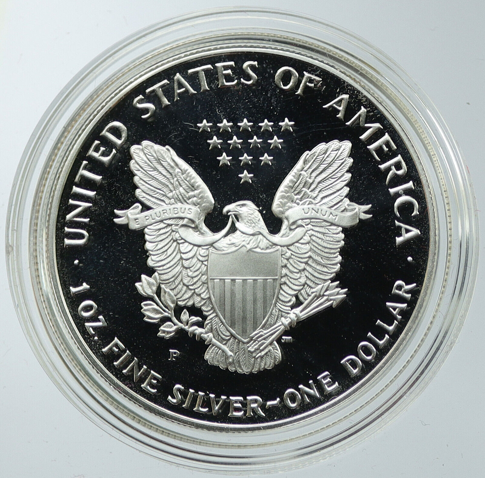 1993 UNITED STATES USA American Eagle & Liberty PROOF SILVER Dollar Coin i117781