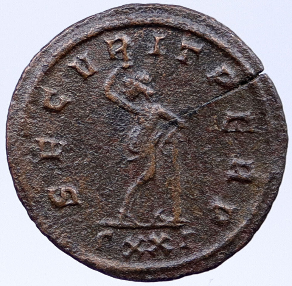 PROBUS Authentic Ancient 276AD Roman Coin SECURITY GODDESS SECURITAS i118484