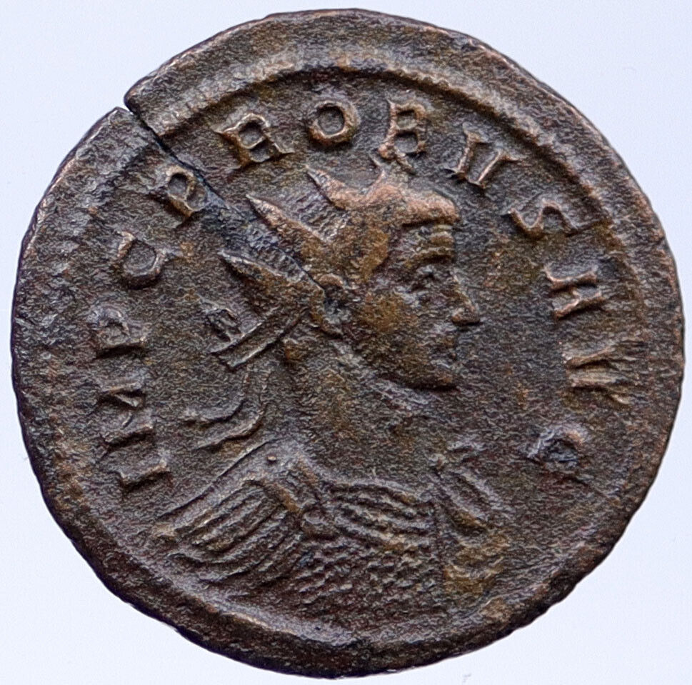 PROBUS Authentic Ancient 276AD Roman Coin SECURITY GODDESS SECURITAS i118484