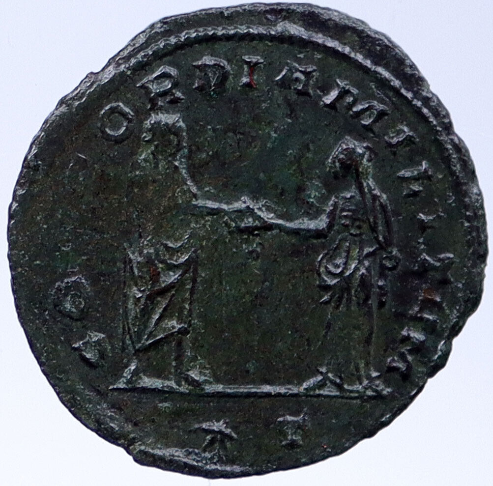 AURELIAN Authentic Ancient 272AD Orignal Genuine Roman Coin CONCORDIA i118475