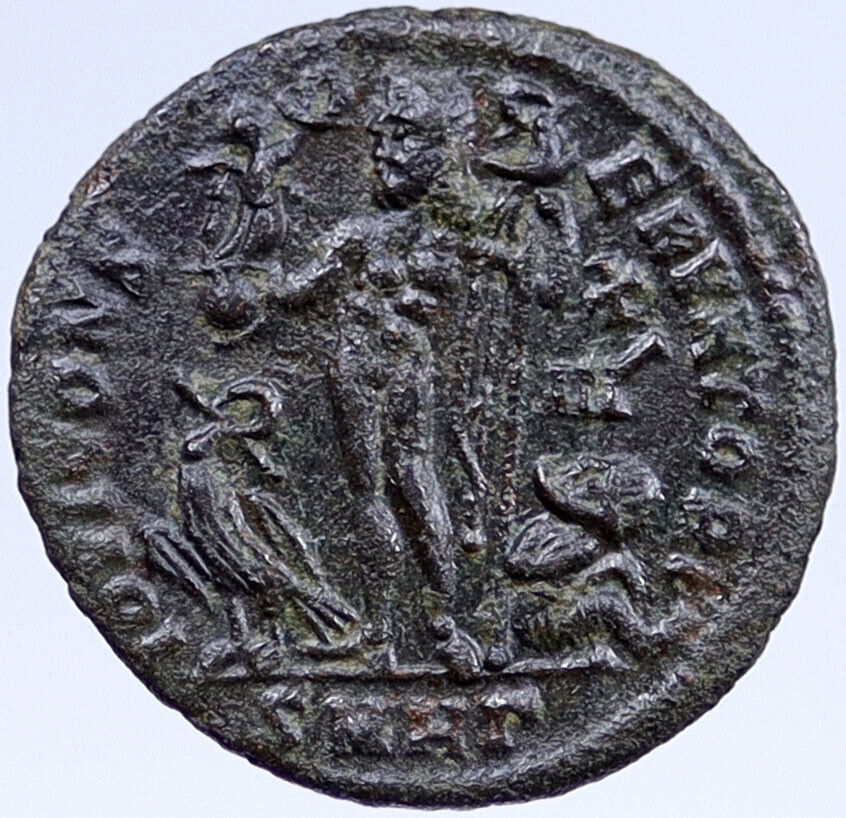 LICINIUS I 321AD Authentic Ancient Genuine Original Roman Coin JUPITER i118593