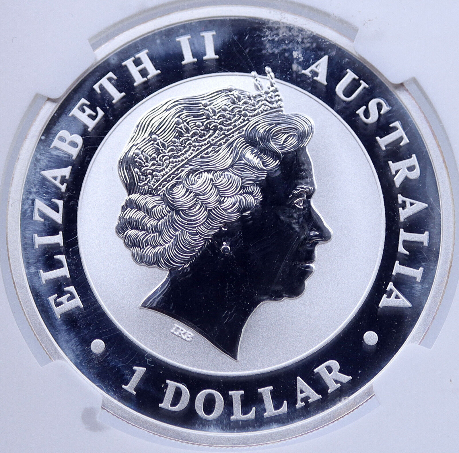2011 AUSTRALIA Queen Elizabeth II KOALAS Silver OZ Dollar Coin NGC i118664