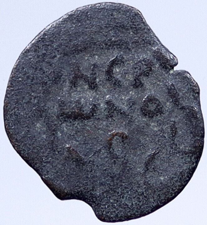 NERO Biblical JERUSALEM Roman Coin PORCIUS FESTUS St Paul Hendin 1351 i118860