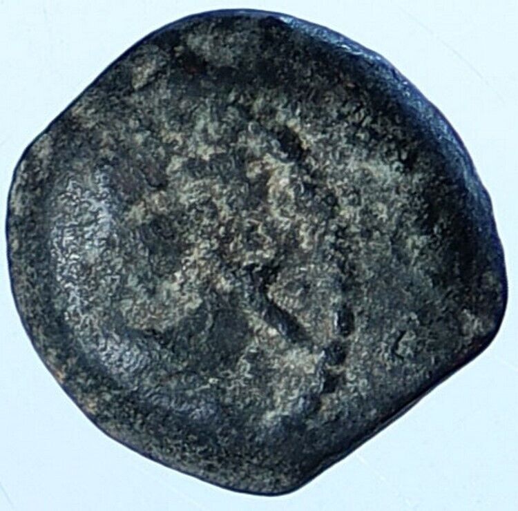 JOHN HYRCANUS Jerusalem JEWISH Old Biblical Widows Mite Coin Hendin 1135 i114385