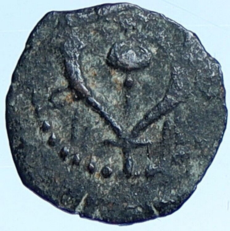 ALEXANDER JANNAEUS Biblical Jerusalem Jewish Widow's Mite Coin Hend 1145 i114386