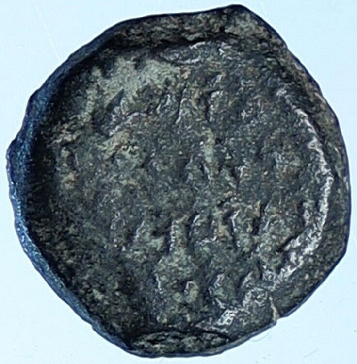 ALEXANDER JANNAEUS Biblical Jerusalem Jewish Widow's Mite Coin Hend 1145 i114386