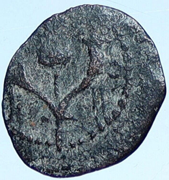 ALEXANDER JANNAEUS Biblical Jerusalem Jewish Widow's Mite Coin Hend 1144 i114369