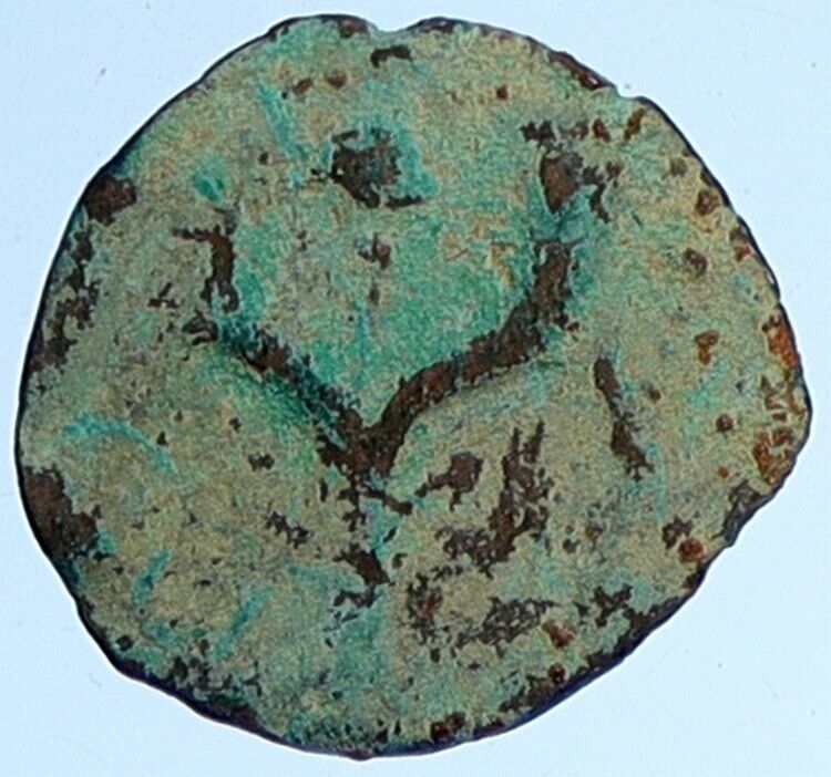 ALEXANDER JANNAEUS Biblical Jerusalem Jewish Widow's Mite Coin Hend 1144 i112783