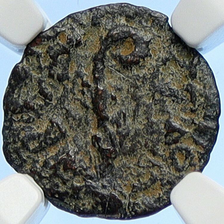 PONTIUS PILATE Tiberius Jerusalem JESUS CHRIST TRIAL Old Roman Coin NGC i106170