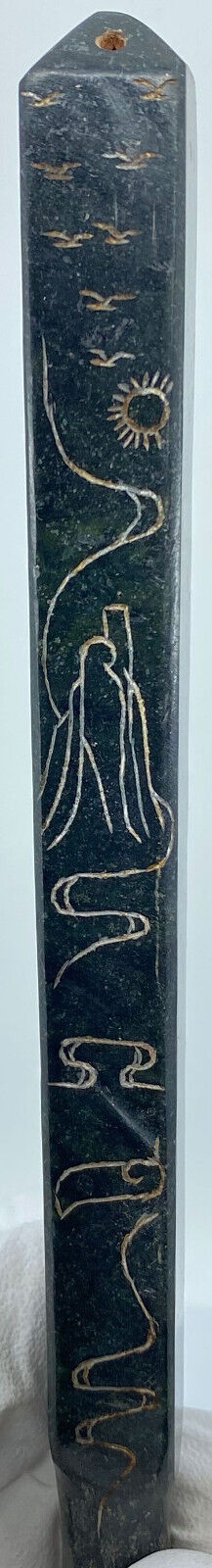 Ancient China Chinese JADE Scroll READING ROD Artifact 206BC-220AD i119477