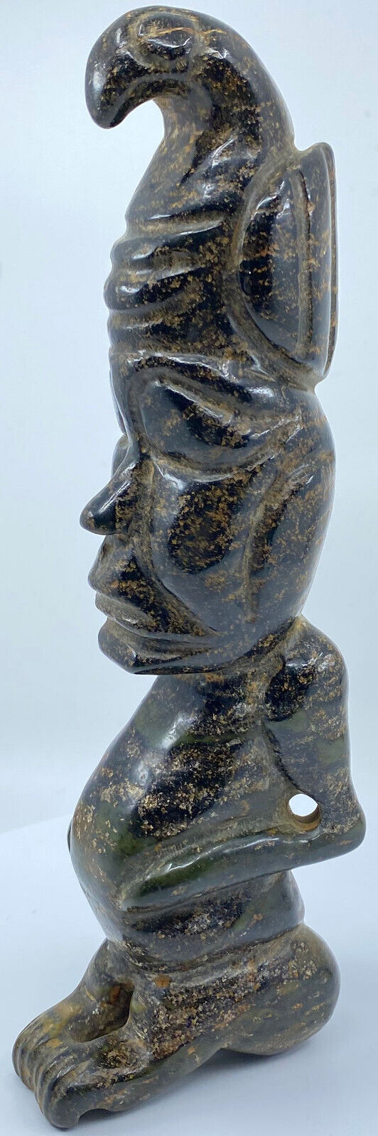 Ancient China Chinese HONGSHAN Culture JADE MAN Figurine 4700-2900BC i119484