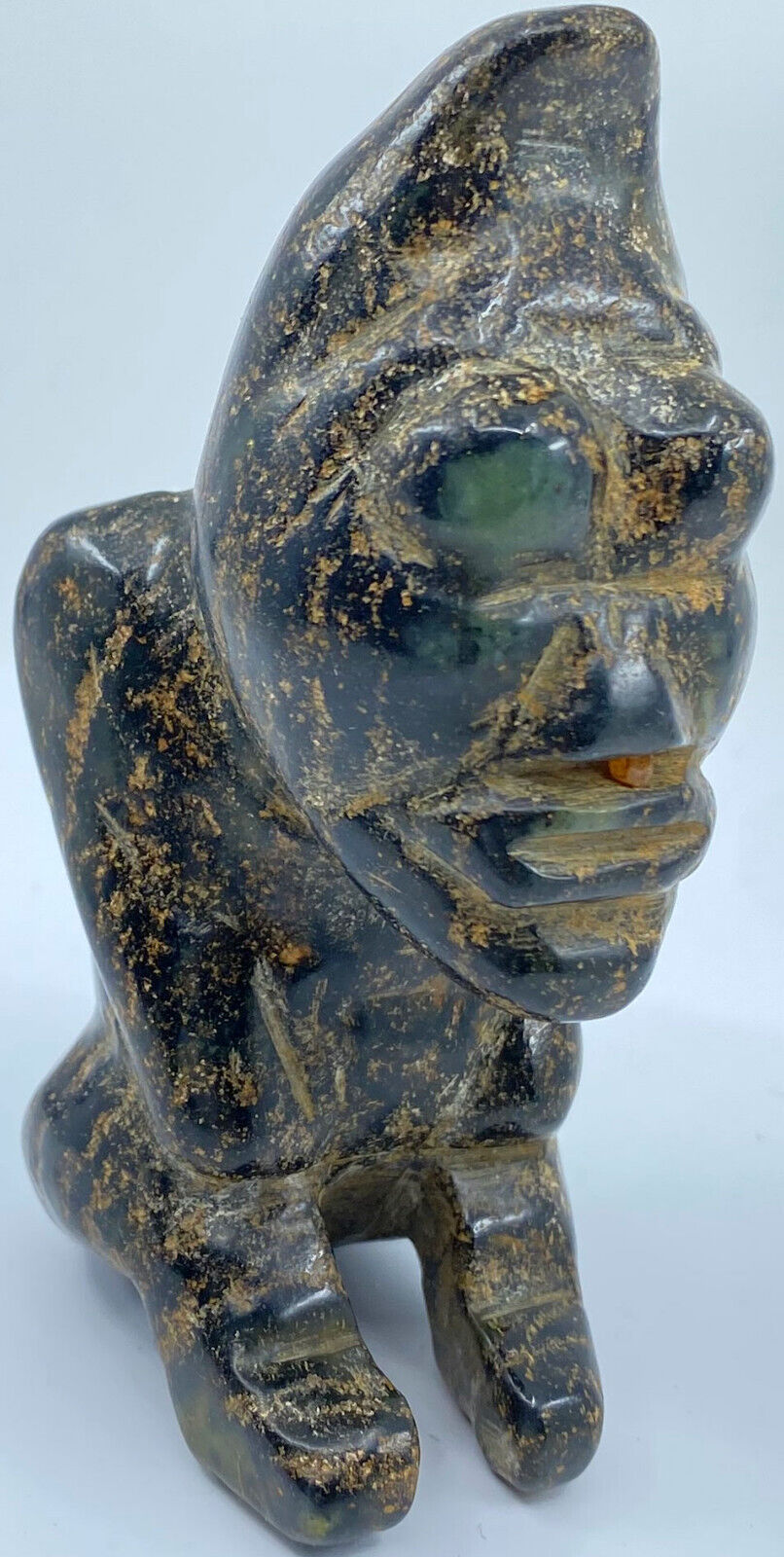 Ancient China Chinese HONGSHAN Culture JADE MAN Figurine 4700-2900BC i119460